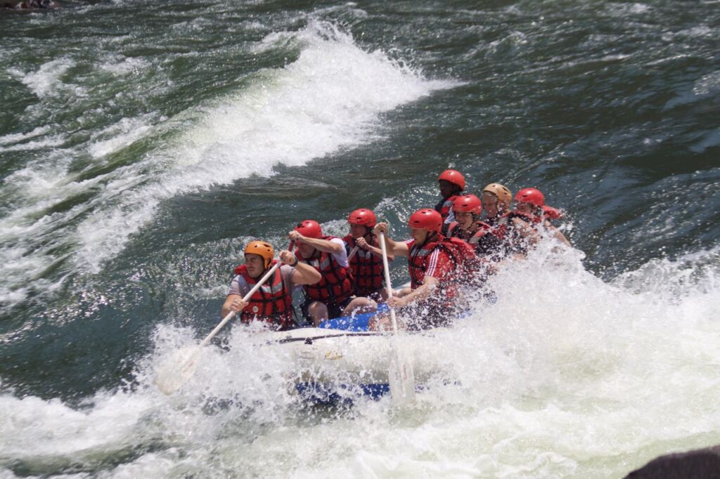 rafting